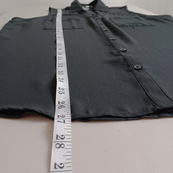 Express Black Portofino Sleeveless Shirt - Picture 9 of 14